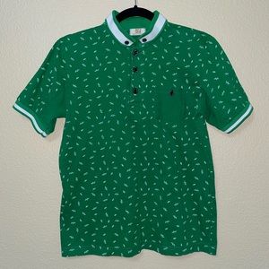 KPN Club - Kids Green Polo Paper Boat Shirt (M)